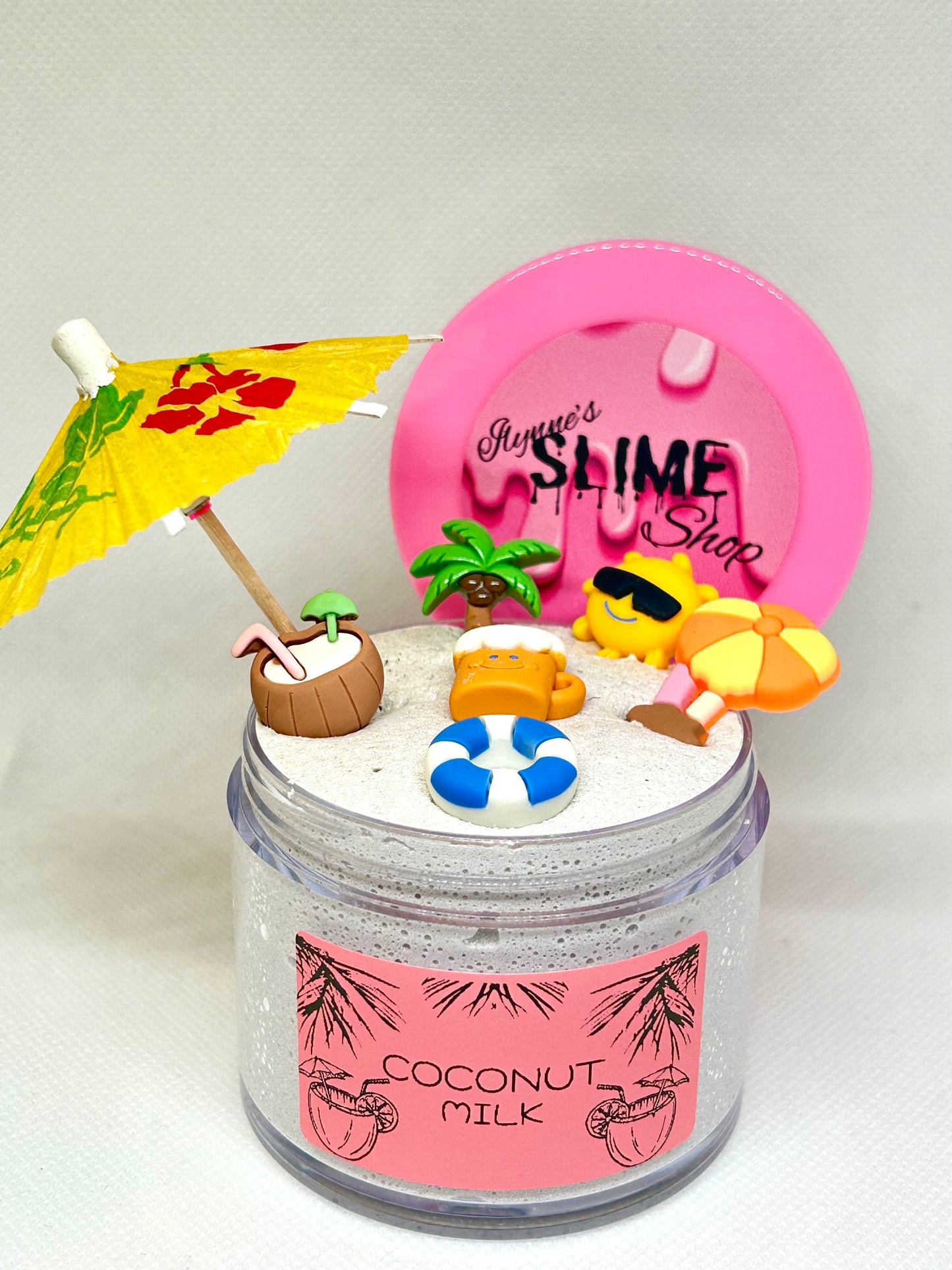 SLIME DE LECHE DE COCO